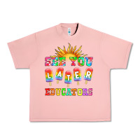 Salmon see you later educators Urban Heavy Tee - HRA Design Shop