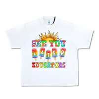 White see you later educators Urban Heavy Tee - HRA Design Shop