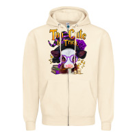 Too Cute To Trick Halloween Baby Calf Zipper Hoodie | Teevron