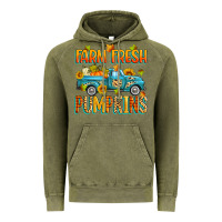 Vintage Olive farm fresh pumpkins Vintage Hoodie - Zillion Design Studio