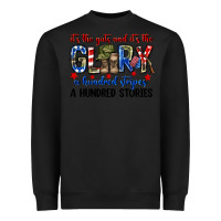 Black It's the guts and it's the glory a hundred stripes Heavyweight Sweatshirt - Neo Western