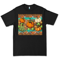Black fall pumpkin Premium Tee - BarkalooDesign