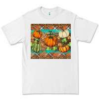 White fall pumpkin Premium Tee - BarkalooDesign