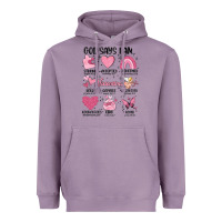 Lavender funny valentines Heavyweight Hoodie - MaliasSmallBusiness