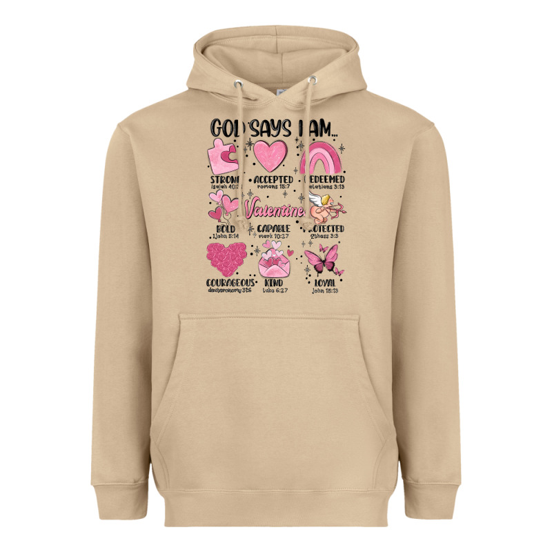 Funny Valentines Heavyweight Hoodie by MaliasSmallBusiness | Teevron