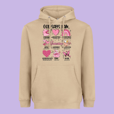 Funny Valentines Heavyweight Hoodie Designed By Maliassmallbusiness