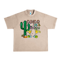 French Oak cinco de mayo cactus Urban Heavy Tee - CowhideDigitalArt