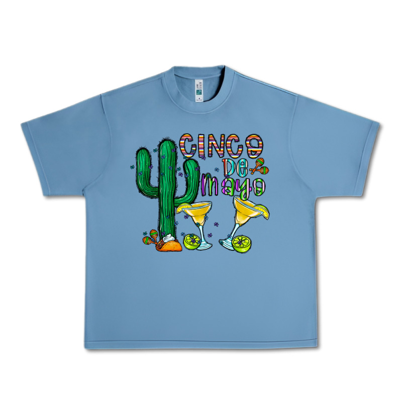 Cinco De Mayo Cactus Urban Heavy Tee by CowhideDigitalArt | Teevron