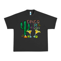 Pigment Black cinco de mayo cactus Urban Heavy Tee - CowhideDigitalArt