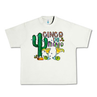 Pistachio cinco de mayo cactus Urban Heavy Tee - CowhideDigitalArt