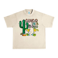 Sandshell cinco de mayo cactus Urban Heavy Tee - CowhideDigitalArt