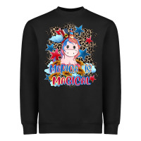 Black Merica is magical 4th of july Heavyweight Sweatshirt - CowGirlArtShop