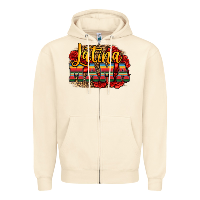 Latina Mama Zipper Hoodie by Jasminsmagicworld | Teevron