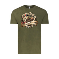 Vintage Olive look pretty play dirty Vintage Tee - SublimationCraftShop