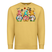 Antique Gold crafter gnomies Premium Sweatshirt - NancyCooperArtShop