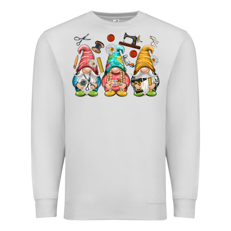 Crafter Gnomies Premium Sweatshirt by NancyCooperArtShop | Teevron