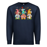 Navy crafter gnomies Premium Sweatshirt - NancyCooperArtShop