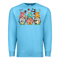 Ocean Blue crafter gnomies Premium Sweatshirt - NancyCooperArtShop