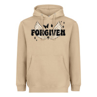 Mushroom forgiven christian angel wings Heavyweight Hoodie - MaliasSmallBusiness