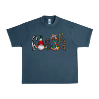Midnight Navy fiesta Urban Heavy Tee - CowhideDigitalArt