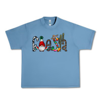 Pebble Blue fiesta Urban Heavy Tee - CowhideDigitalArt