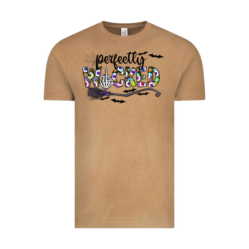 Perfectly Wicked Vintage Tee by CowhideDigitalArt | Teevron
