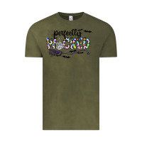 Vintage Olive Perfectly Wicked Vintage Tee - CowhideDigitalArt