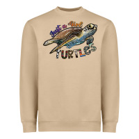 Just A Girl Who Loves Turtles Heavyweight Sweatshirt | Teevron