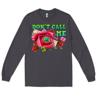 Smoke dont call me with pink phone and letters Long Sleeve Tee - AdoDesignShop