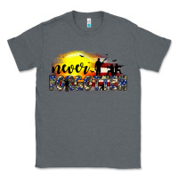 Charcoal Heather never forgotten Classic Tee - JahusDesignShop