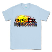 Dusty Blue never forgotten Classic Tee - JahusDesignShop