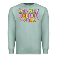 Seafoam in my delulu era Premium Sweatshirt - MaliasSmallBusiness
