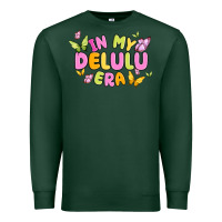 Sports Green in my delulu era Premium Sweatshirt - MaliasSmallBusiness