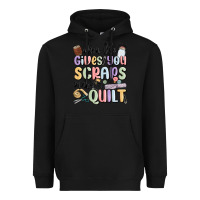 Black when life gives you scraps make a quilt Heavyweight Hoodie - MaliasSmallBusiness