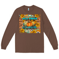 Chestnut hello pumpkin season tumbler Long Sleeve Tee - Artiststas