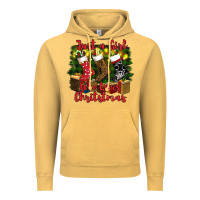 Vintage Mustard just a girl who loves christmas Vintage Hoodie - RanaPortraitStore