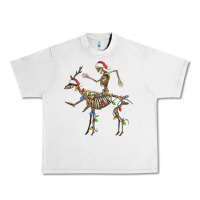 Lunar Rock skeleton deer santa Urban Heavy Tee - FaDigitalArtStudio