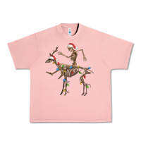 Salmon skeleton deer santa Urban Heavy Tee - FaDigitalArtStudio