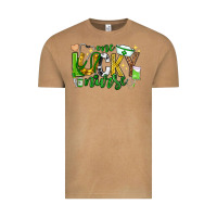 Vintage Camel st patricks day one lucky nurse Vintage Tee - Neo Western