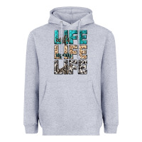 Wife Life Wife Mom Life Best Heavyweight Hoodie | Teevron