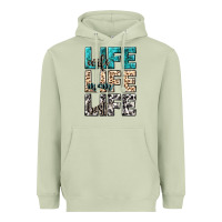 Matcha wife life wife mom life best Heavyweight Hoodie - NancyCooperArtShop