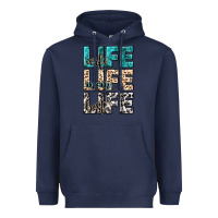 Navy wife life wife mom life best Heavyweight Hoodie - NancyCooperArtShop