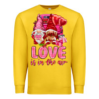 Lemon love is in the air with gnomies Premium Sweatshirt - NancyCooperArtShop