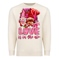 Sandshell love is in the air with gnomies Premium Sweatshirt - NancyCooperArtShop