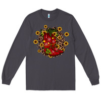 Smoke boots wood slice ornament Long Sleeve Tee - JahusDesignShop