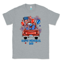 Heather Grey happy memorial day farm truck Classic Tee - JahusDesignShop