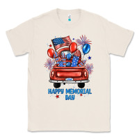 Natural happy memorial day farm truck Classic Tee - JahusDesignShop