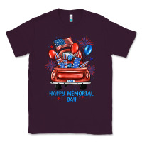 Plum happy memorial day farm truck Classic Tee - JahusDesignShop