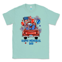 Seafoam happy memorial day farm truck Classic Tee - JahusDesignShop