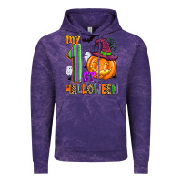 Cloud Purple my 1st halloween Vintage Hoodie - Zillion Design Studio